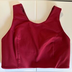 The North Face Beyond The Wall Free Motion Bra - Fig Red - Medium